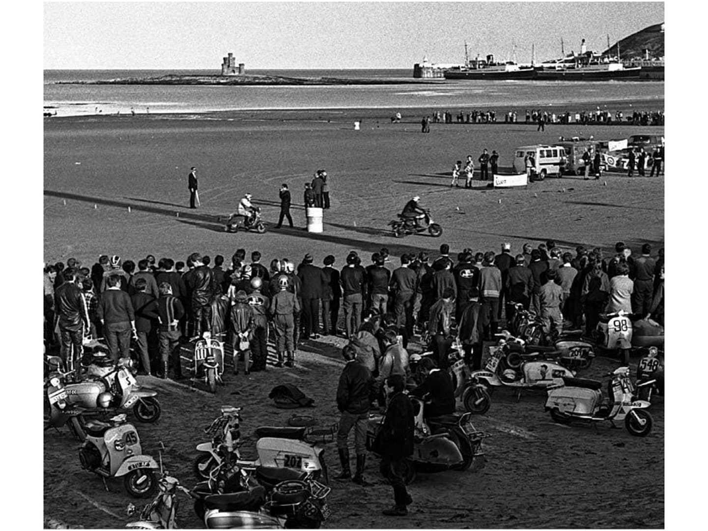 Sand racing, Douglas foreshore